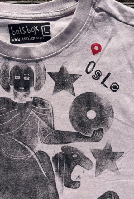 oslo manhole cover print t shirt