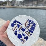 cartagena tile mosaic heart