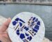 cartagena tile mosaic heart