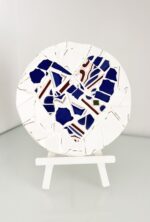 cartagena tile mosaic heart