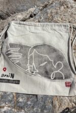 Cartagena Hidden Face — Manhole Drawstring Backpack - Image 2