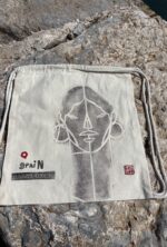 cartagena faces manhole drawstring backpack