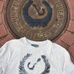 Cartagena Old Anchor Manhole Print T-Shirt