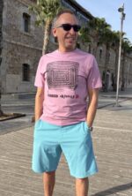 brussels manhole cover print t shirt