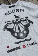 lisbon manhole cover print t shirt