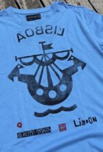 lisbon manhole cover print t shirt