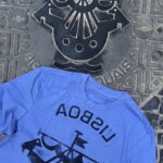 lisbon manhole cover print t shirt