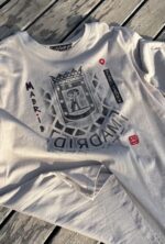 madrid manhole cover print t shirt