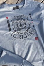 madrid manhole cover print t shirt