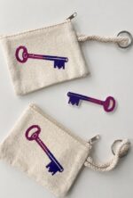 linoprint key bag