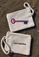 linoprint key bag