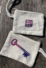 linoprint key bag