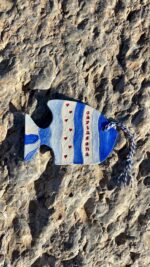 clay cartagena fish ornament
