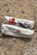 linoprint tuba pouch