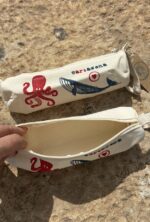 linoprint tuba pouch