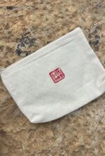 linoprint zipper pouch