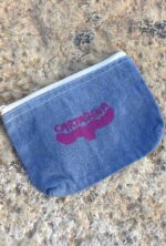 linoprint zipper pouch
