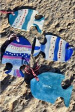 clay cartagena fish ornament
