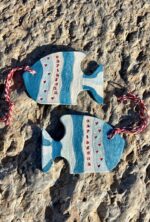 clay cartagena fish ornament