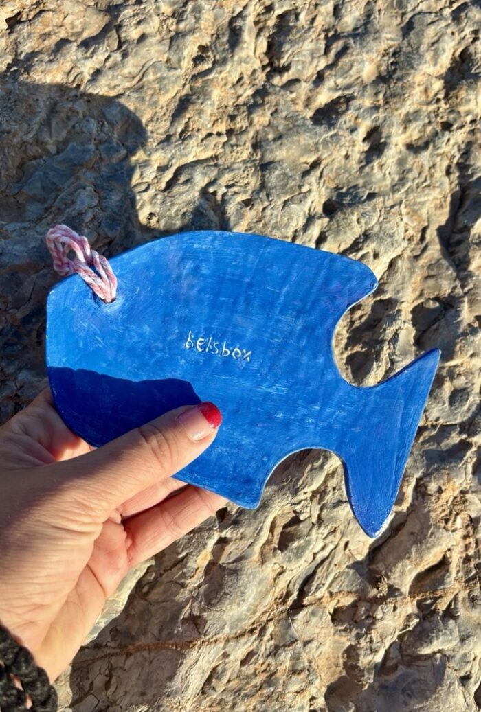 clay cartagena fish ornament